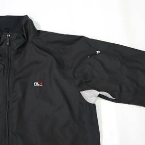 [XL] 00s RLX POLO SPORT サイクリング ナイロン ジャケット ブラック 黒 Ralph Lauren リフレクター ビンテージ vintage Y2Kの画像5