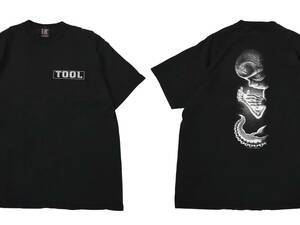 [XL] レア 97' TOOL Aenima プリント Tシャツ ブラック Giant USA製 ツール バンド ロック エイリアン ビンテージ vintage 90s