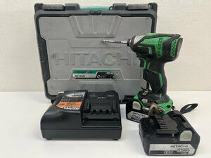 HITACHI 日立工機 コードレスインパクトドライバ WH18DDL バッテリー BSL1830 充電器 UC18YSL2