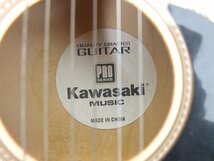 KAWASAKI MUSIC ギター PRO SERIES 30″WOOD GUITAR ミニギター_画像2