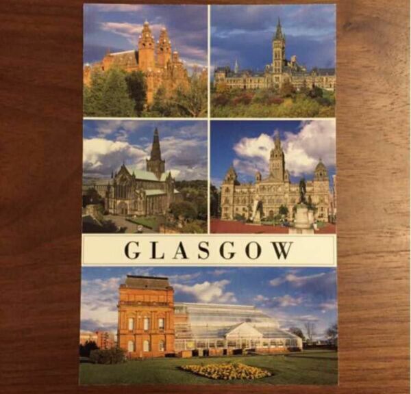 グラスゴー Glasgow イギリス ポストカード　未使用品