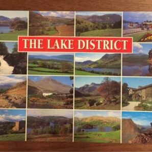 湖水地方 THE LAKE DISTRICT イギリス ポストカード　未使用品