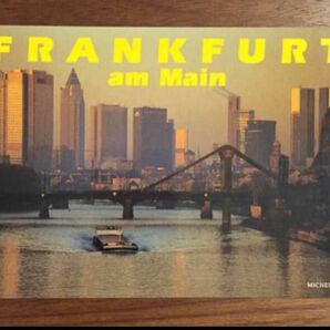 フランクフルトFrankfurt am Main ドイツ ポストカード　未使用品