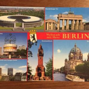 ベルリンBerlin ドイツ ポストカード　未使用品