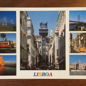 未使用！リスボンLisbon LISBOA ポストカード ポルトガル