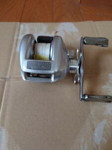 シマノ　00　メタニウムMG　アンタレスパワーハンドル装着　左　ベイトリール　SHIMANO