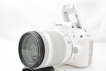 ★【限定！美品 一眼レフ スターティングセット】 Canon EOS Kiss X7 ホワイト ★ EF-S18-55mm F3.5-5.6 IS STM_画像2