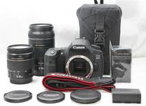 ★【限定！美品 スターティングセット】 Canon EOS 60D ★ EF28-80mm V USM EF90-300mm USM ★ バッテリー&充電器付き_画像10