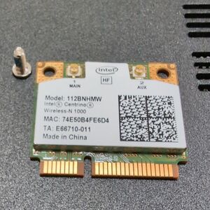 Intel 無線LANカード 112BNHMW Centrino Wireless-N Dual Band 適応