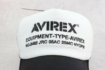 ★正規品　アヴィレックス AVIREX NUMBERRING メッシュキャップ WH★　_画像3