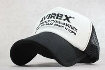 ★正規品　アヴィレックス AVIREX NUMBERRING メッシュキャップ WH★　_画像1