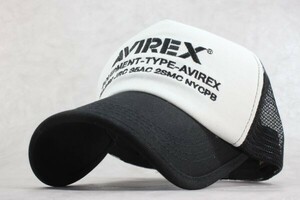 ★正規品　アヴィレックス AVIREX NUMBERRING メッシュキャップ WH★　