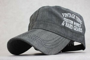 ★VINTAG THING ワークキャップ　HE　帽子 メンズ レディース 新作 春夏 秋冬 トレンド★