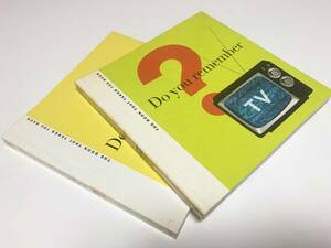 Do You Remember?/Do You Remember TV? The Book That Takes You Back　洋書：覚えている？　2冊セット