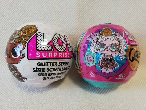 新品 L.O.L サプライズ グリッターシリーズ1 & クイーンズ 2個セット エルオーエル LOL SURPRISE サプライズトイ おもちゃ プレゼント 人形