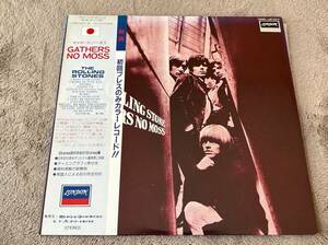 初回カラーレコード ザ・ローリング・ストーンズ/ギャザーズ・ノー・モス LP アナログレコード 2枚組 L35P1037 The Rolling Stones Vinyl