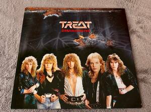 超音波洗浄済 TREAT/DREAMHUNTER 中古LP アナログレコード トリート 832 960-1 Vinyl PRSプレス有