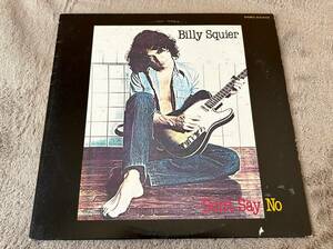 超音波洗浄済 ビリー・スクワイア/ハード・ライダーの美学 中古LP アナログレコード Billy Squier ECS81433 Don’t Say No Vinyl