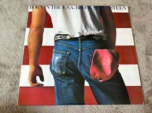 超音波洗浄済 Bruce Springsteen/Born in the U.S.A. 中古LP アナログレコード ブルース・スプリングスティーン QC38653 Vinyl