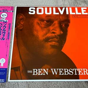 ベン・ウェブスター・クインテット/ソウルヴィル 中古LP アナログレコード 20MJ0028 Ben Webster Vinyl mono オスカー・ピーターソンの画像1