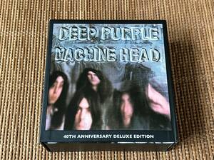 Deep Purple/Machine Head 40th Anniversary Deluxe Edition used CD,DVD-AUDIO 5 sheets set deep * purple Ricci -* black moa 