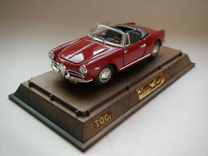 Alfa Romeo Giulietta Spider 1300 赤 TOGI 1/23 ジュリエッタ・スパイダー