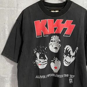 KISS　メタル　バンド　Tシャツ　キッス　ハードロック　エモい　原宿　映画