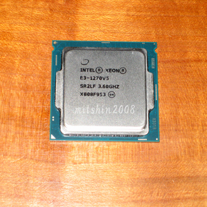 Intel Xeon E3-1270 v5 3.6GHz(TB:最大4.0GHz) LGA1151 Skylake 動作確認済 クリックポストなら送料185円 (E3-1270V5) [No.960]