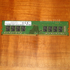 16GB DDR4-2666 Samsung PC4-2666V-UB1-11 (PC4-21300) 2Rx8 動作確認済 クリックポストなら送料185円 [No.872]