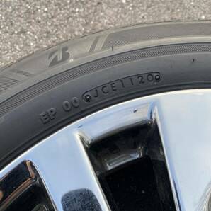 エルグランド E52 ライダー後期純正OP AUTECH オーテック メッキ18x7.5J +55 114.3x5H 225/55R18 20年製の画像7