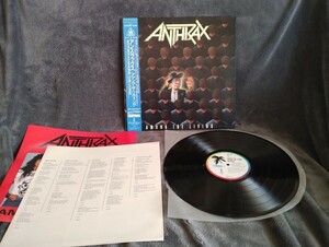 アンスラックス/Anthrax　アマング ザ リヴィング/AMONG THE LIVING R28D-2063　国内盤　帯付き