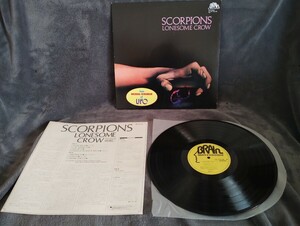 スコーピオンズ / 恐怖の蠍団　SCORPIONS / LONESOME CROW　 国内盤 UXP-703-EB