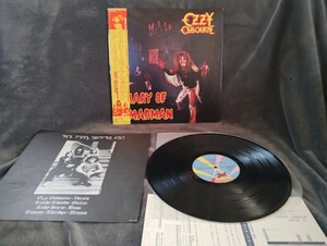 Ozzy Osbourne オジー オズボーン/Diary Of A Madman ダイアリー オブ ア マッドマン■国内盤：25AP2237■帯付■Randy Rhoads■HR/HM