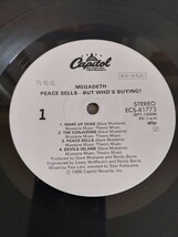 メガデス/Megadeth　Peace Sells…But Who’s Buying?【見本盤】ECS-81773 国内盤 帯付き_画像4