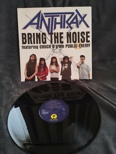 Anthrax/Bring the noise アンスラックス/ブリング ザ ノイズ 輸入盤12IS490　Public Enemy