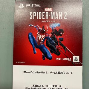 PS5 スパイダーマン2 プロダクトコード-新品未使用