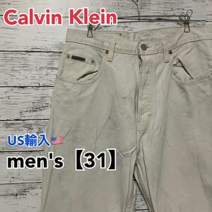 ●E38【US輸入】Calvin Klein デニムパンツ　men's【31】