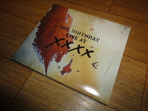 ♪完全生産限定盤♪The Birthday (ザ・バースディ) LIVE AT XXXX♪ チバユウスケ THEE MICHELLE GUN ELEPHANT ミッシェル ROSSO (ロッソ)