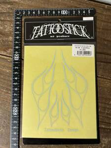 ② 【TATOO STICK】M-40 ライトブルー 未使用品 タトゥー シール ステッカー