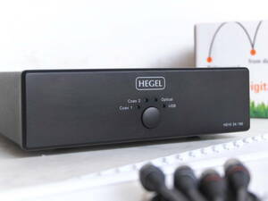 ◆ 美麗な透明感を奏でる♪ DAC HD10 HEGEL D/Aコンバーター 極美品 元箱有 エレクトリ正規品 ヘーゲル USB-DAC DAコンバーター ◆