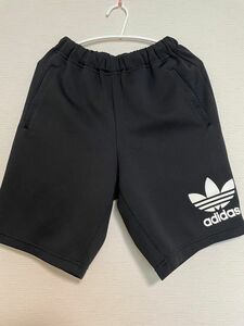 adidas ハーフパンツ　Mサイズ　日本製　トレフォイルロゴ　ジュニア　レディース