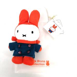 miffy おでかけ ミッフィー バッグ入り 雪の日のうさこちゃん ぬいぐるみ 約18㎝ ビニールバッグ セキグチ Dick Bruna ブルーナ 紙タグ