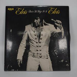 エルヴィス・オン・ステージ vol.1 エルビス・プレスリー レコード LP Elvis Presley 