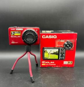【0406】CASIO カシオ EXILIM エクシリム HS EX-FC200S 7x WIDE コンパクトデジタルカメラ　デジカメ 