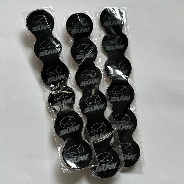 【未開封・未使用】SUW CobraXion Tape NATURAL(オーバルロゴタイプ) 15枚　黒　テーピング　ボディケア
