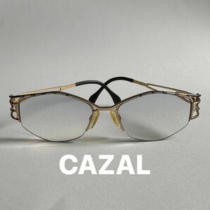 《used》CAZAL メガネ 眼鏡　老眼鏡　伊達メガネ　サングラス　ヴィンテージ　男女兼用