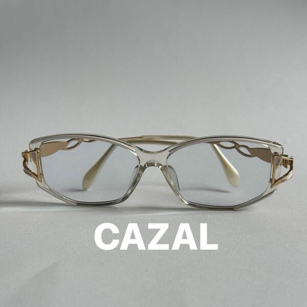 《used》CAZAL メガネ 眼鏡 度入り　度数不明　老眼　ヴィンテージ　伊達メガネ　サングラス