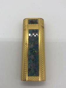 【IK0253】Cartier カルティエ ライター モザイク パール ゴールド 着火未確認 火花×