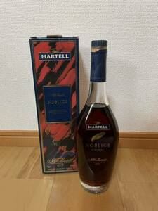 No.8 ◆古酒 未開栓 マーテル ノーブリッジ MARTELL NOBLIGE 700ml 40％ コニャック◆ ブランデー マーテル