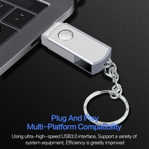 【新品】2TB ポータブルUSB外付けストレージ　2TB Portable USB Drive （色：シルバー） 検索#ポータブルSSD　_画像1